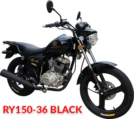 Royal Motors-RY150-36-Black